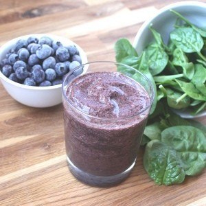 blueberry-spinach