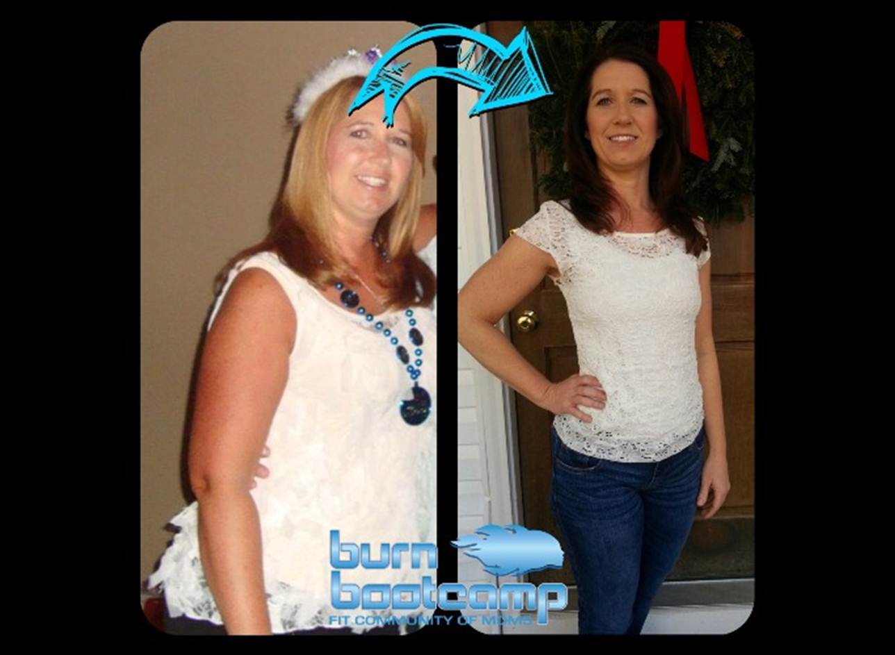 Amy Collins Burn Bootcamp Mooresville Weight Loss Story