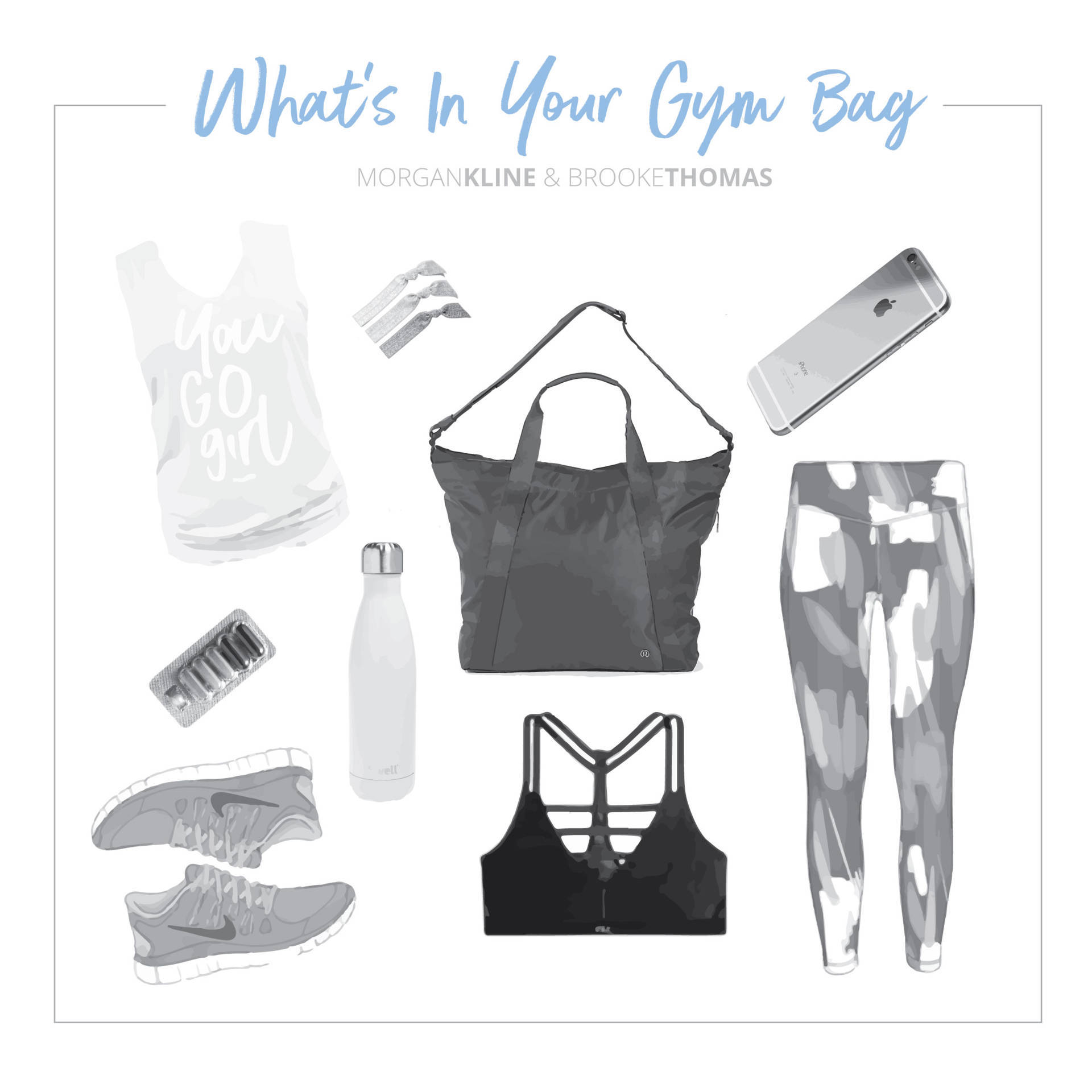 Morgan Kline Gym Bag
